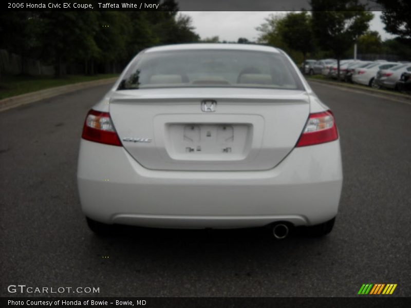 Taffeta White / Ivory 2006 Honda Civic EX Coupe
