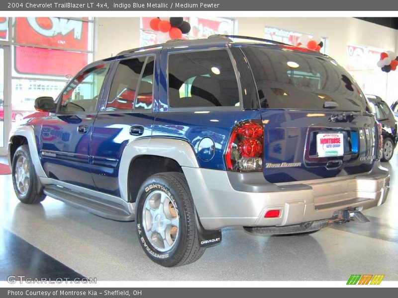 Indigo Blue Metallic / Medium Pewter 2004 Chevrolet TrailBlazer LT 4x4