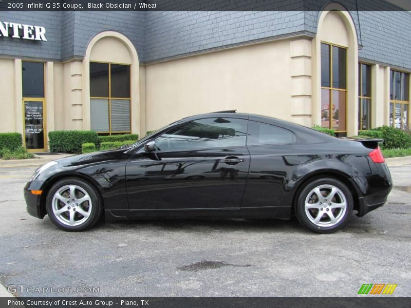 Black Obsidian / Wheat 2005 Infiniti G 35 Coupe