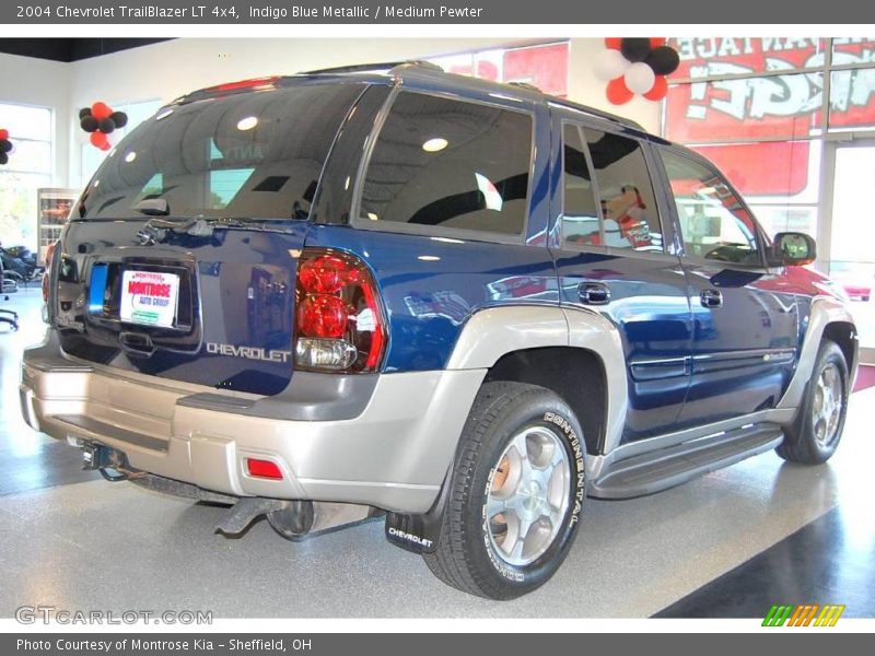 Indigo Blue Metallic / Medium Pewter 2004 Chevrolet TrailBlazer LT 4x4