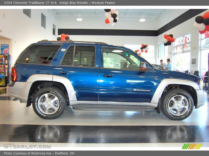 Indigo Blue Metallic / Medium Pewter 2004 Chevrolet TrailBlazer LT 4x4