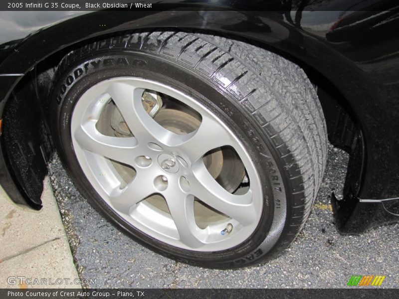 Black Obsidian / Wheat 2005 Infiniti G 35 Coupe