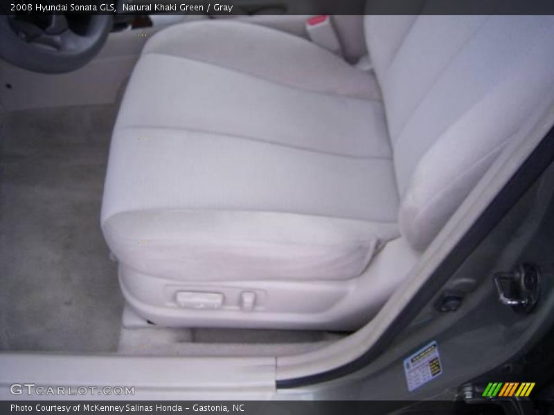 Natural Khaki Green / Gray 2008 Hyundai Sonata GLS