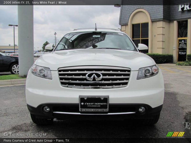 Ivory White Pearl / Wheat 2006 Infiniti FX 35