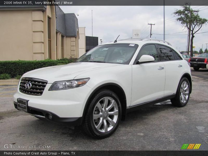 Ivory White Pearl / Wheat 2006 Infiniti FX 35