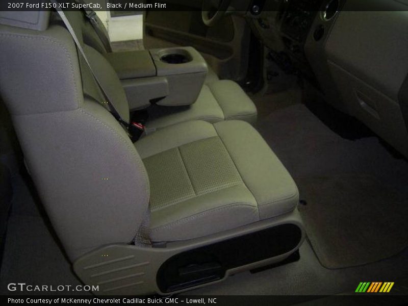Black / Medium Flint 2007 Ford F150 XLT SuperCab