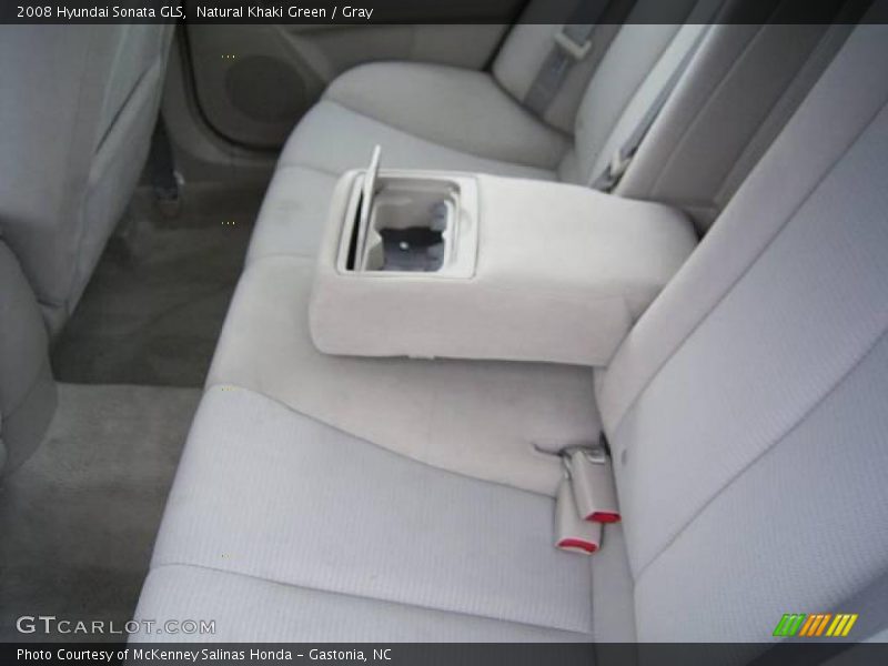 Natural Khaki Green / Gray 2008 Hyundai Sonata GLS