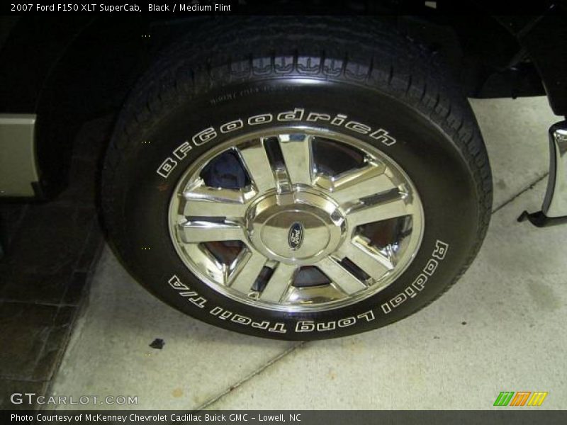 Black / Medium Flint 2007 Ford F150 XLT SuperCab