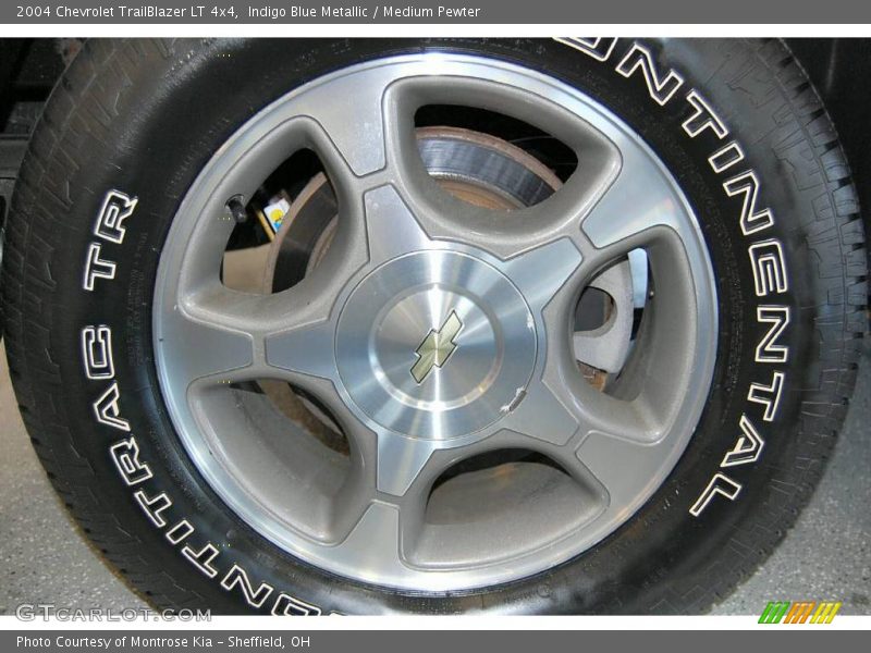 Indigo Blue Metallic / Medium Pewter 2004 Chevrolet TrailBlazer LT 4x4