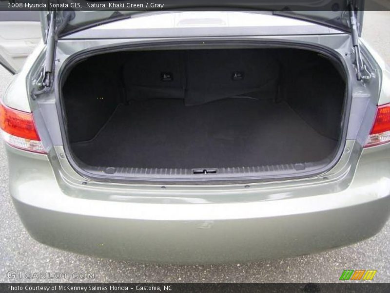 Natural Khaki Green / Gray 2008 Hyundai Sonata GLS