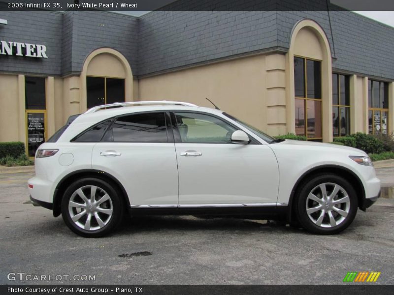 Ivory White Pearl / Wheat 2006 Infiniti FX 35