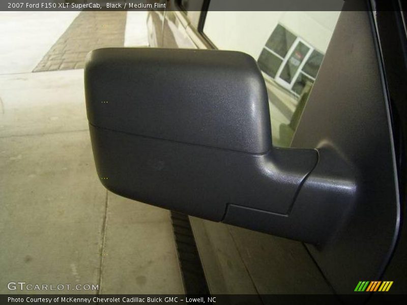 Black / Medium Flint 2007 Ford F150 XLT SuperCab