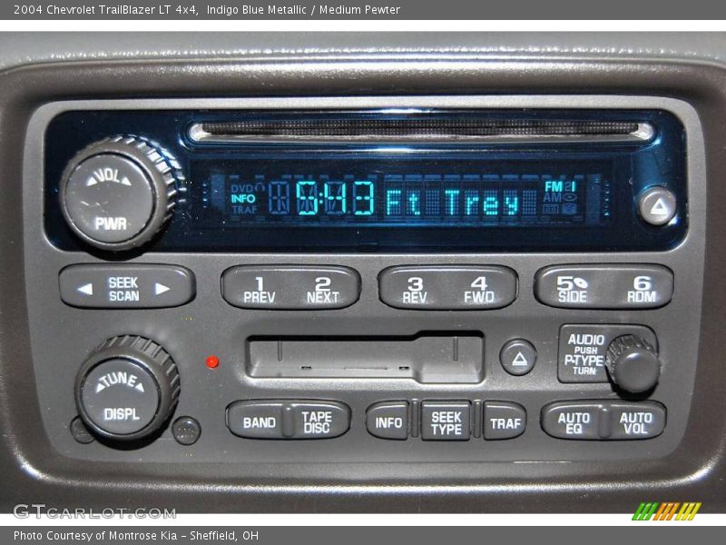 Indigo Blue Metallic / Medium Pewter 2004 Chevrolet TrailBlazer LT 4x4