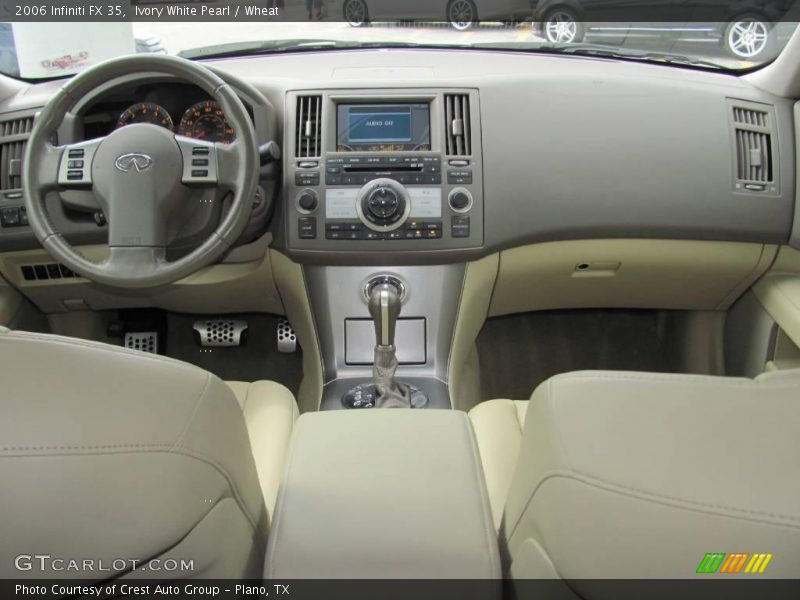 Ivory White Pearl / Wheat 2006 Infiniti FX 35