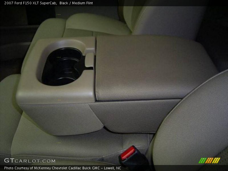 Black / Medium Flint 2007 Ford F150 XLT SuperCab