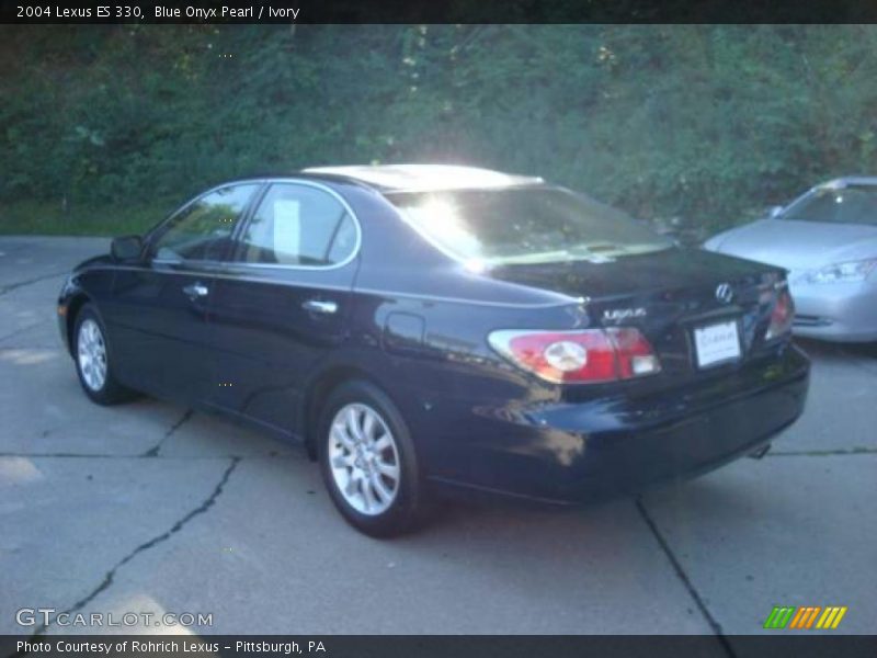 Blue Onyx Pearl / Ivory 2004 Lexus ES 330