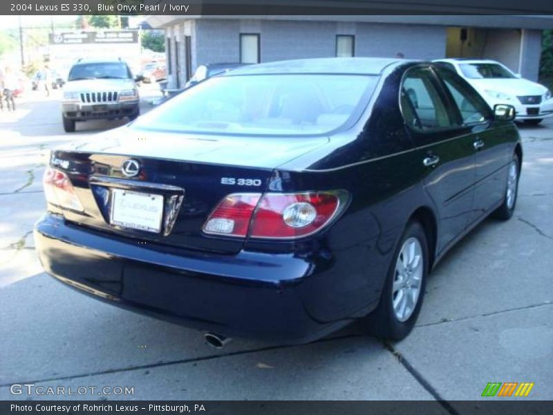 Blue Onyx Pearl / Ivory 2004 Lexus ES 330