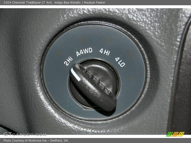 Indigo Blue Metallic / Medium Pewter 2004 Chevrolet TrailBlazer LT 4x4