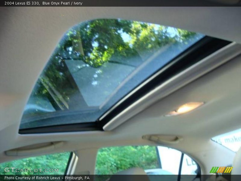 Blue Onyx Pearl / Ivory 2004 Lexus ES 330