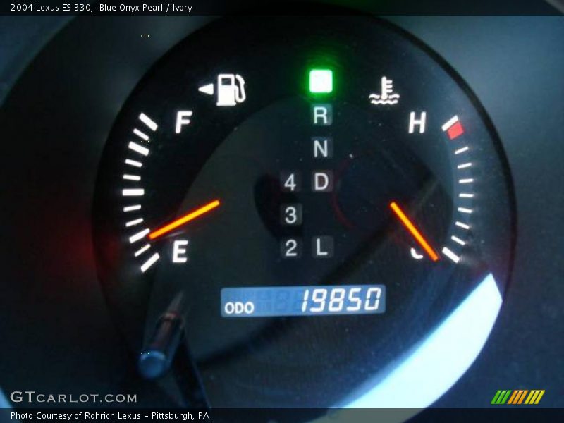 Blue Onyx Pearl / Ivory 2004 Lexus ES 330