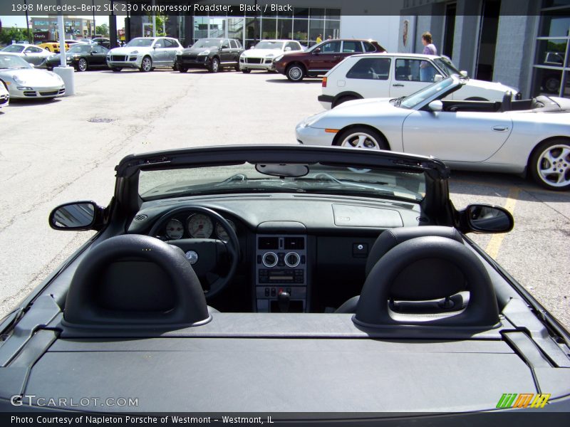 Black / Black 1998 Mercedes-Benz SLK 230 Kompressor Roadster