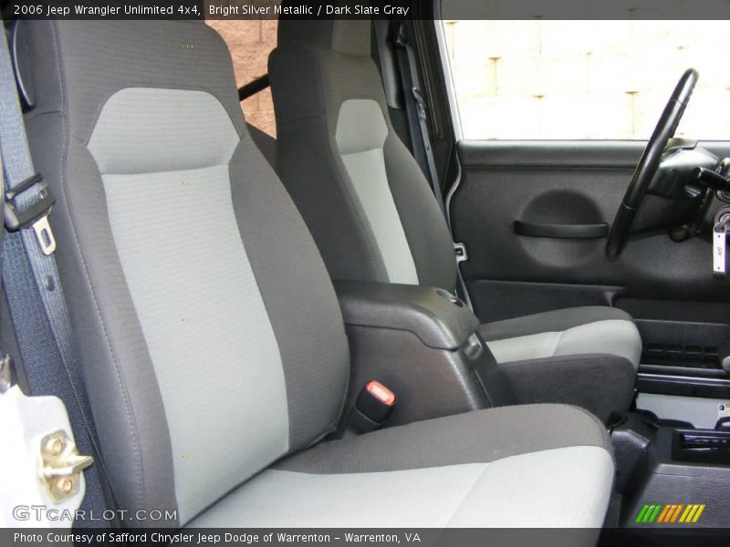 Bright Silver Metallic / Dark Slate Gray 2006 Jeep Wrangler Unlimited 4x4