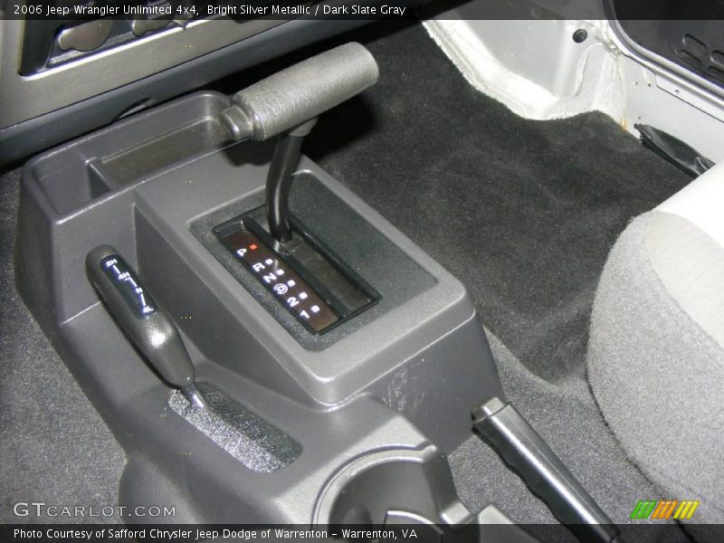 Bright Silver Metallic / Dark Slate Gray 2006 Jeep Wrangler Unlimited 4x4