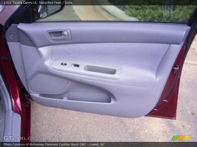 Salsa Red Pearl / Stone 2002 Toyota Camry LE