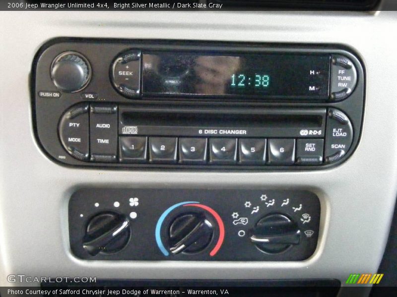 Bright Silver Metallic / Dark Slate Gray 2006 Jeep Wrangler Unlimited 4x4