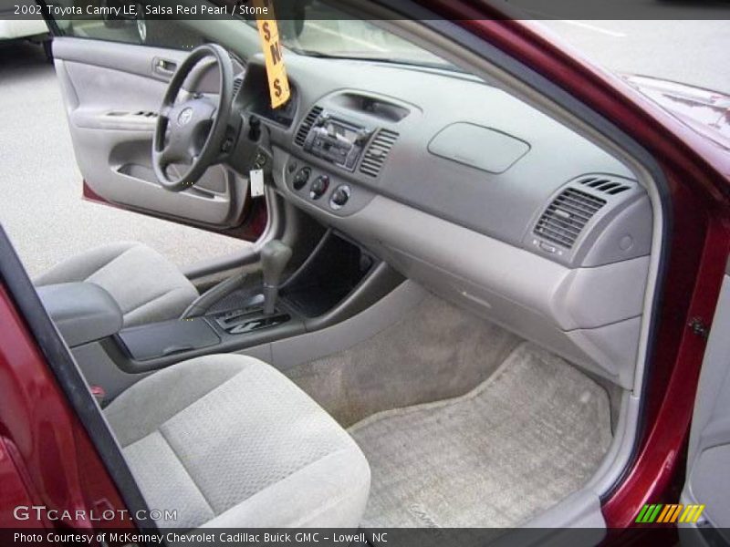 Salsa Red Pearl / Stone 2002 Toyota Camry LE