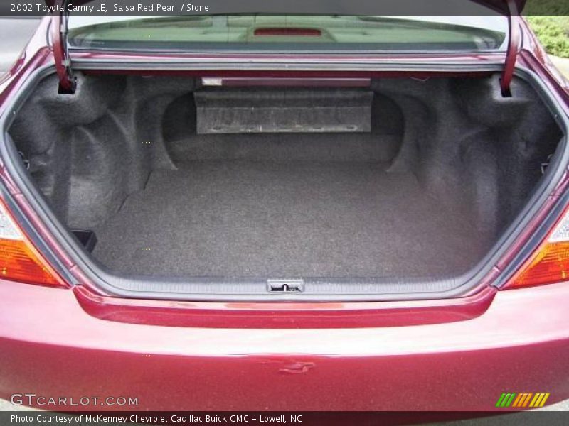 Salsa Red Pearl / Stone 2002 Toyota Camry LE