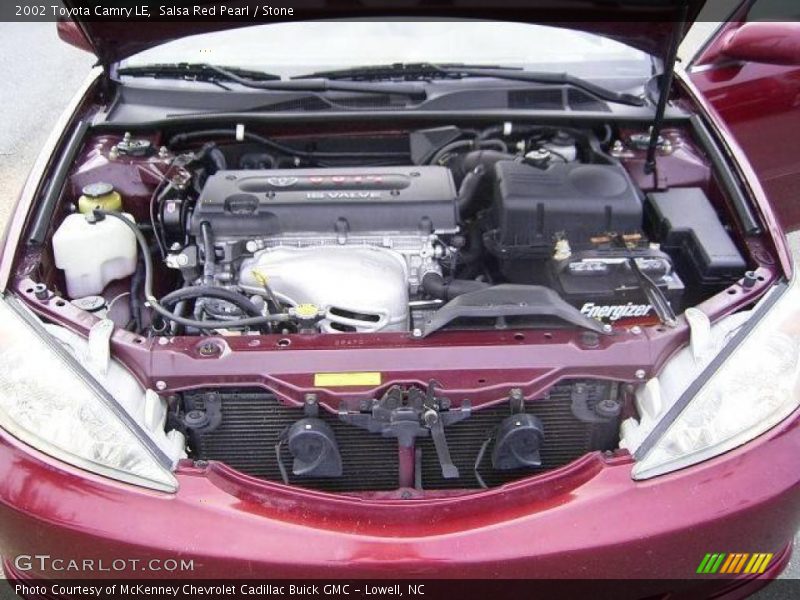 Salsa Red Pearl / Stone 2002 Toyota Camry LE