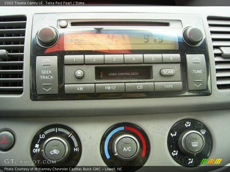 Salsa Red Pearl / Stone 2002 Toyota Camry LE