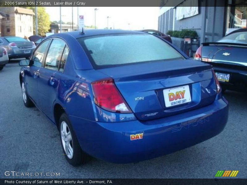 Laser Blue / Gray 2006 Saturn ION 2 Sedan