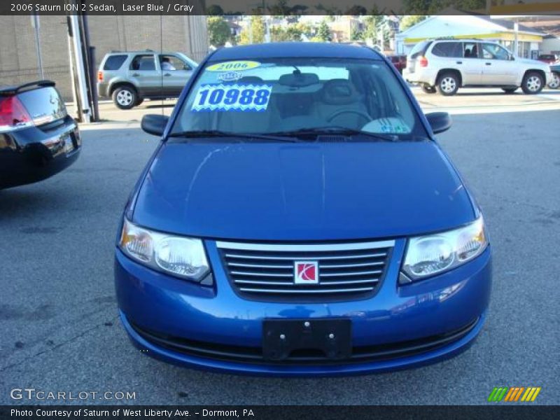 Laser Blue / Gray 2006 Saturn ION 2 Sedan
