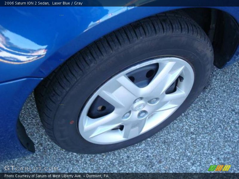 Laser Blue / Gray 2006 Saturn ION 2 Sedan