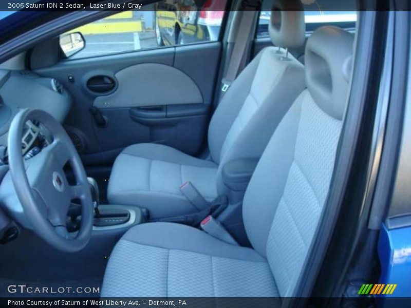 Laser Blue / Gray 2006 Saturn ION 2 Sedan