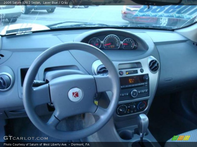 Laser Blue / Gray 2006 Saturn ION 2 Sedan