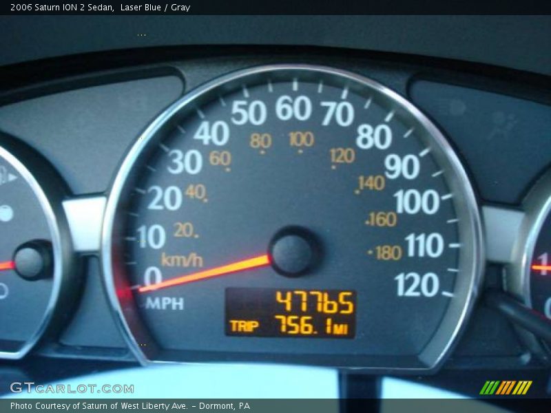 Laser Blue / Gray 2006 Saturn ION 2 Sedan