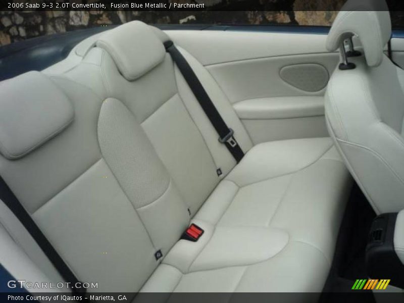 Fusion Blue Metallic / Parchment 2006 Saab 9-3 2.0T Convertible
