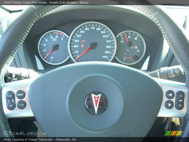 Stealth Gray Metallic / Ebony 2006 Pontiac Grand Prix Sedan