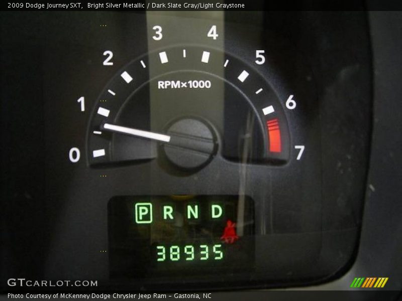 Bright Silver Metallic / Dark Slate Gray/Light Graystone 2009 Dodge Journey SXT
