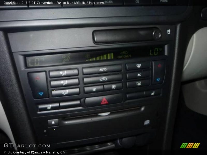 Fusion Blue Metallic / Parchment 2006 Saab 9-3 2.0T Convertible