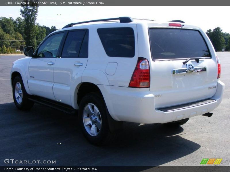 Natural White / Stone Gray 2008 Toyota 4Runner SR5 4x4