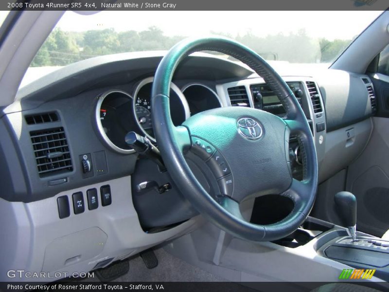 Natural White / Stone Gray 2008 Toyota 4Runner SR5 4x4