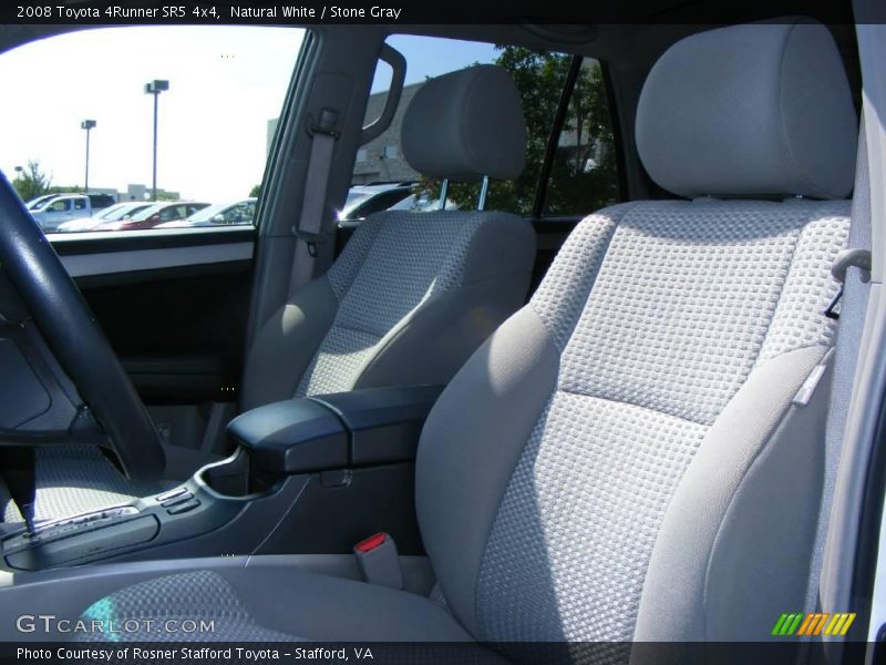 Natural White / Stone Gray 2008 Toyota 4Runner SR5 4x4