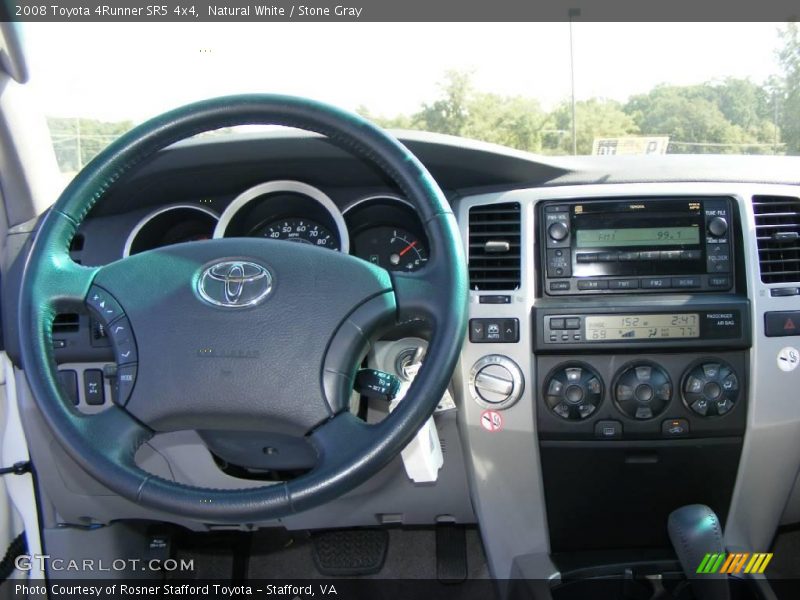 Natural White / Stone Gray 2008 Toyota 4Runner SR5 4x4