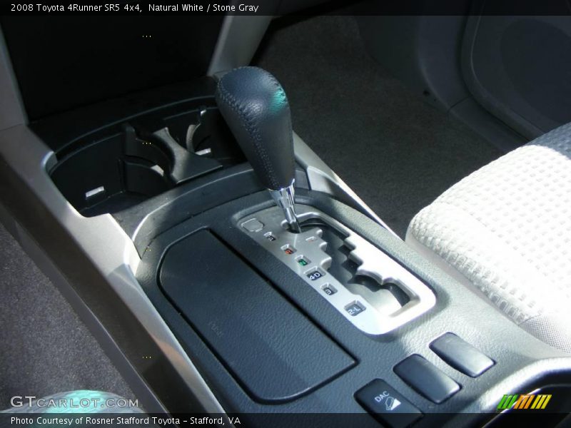 Natural White / Stone Gray 2008 Toyota 4Runner SR5 4x4