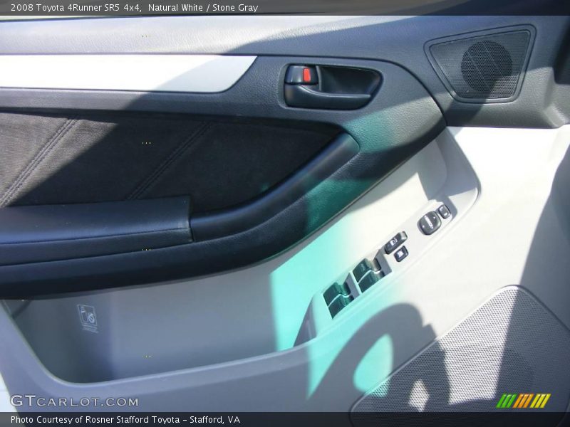 Natural White / Stone Gray 2008 Toyota 4Runner SR5 4x4