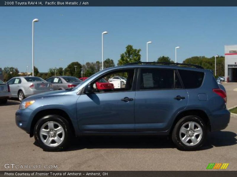 Pacific Blue Metallic / Ash 2008 Toyota RAV4 I4